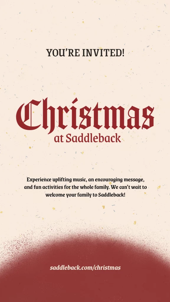Christmas at Saddleback